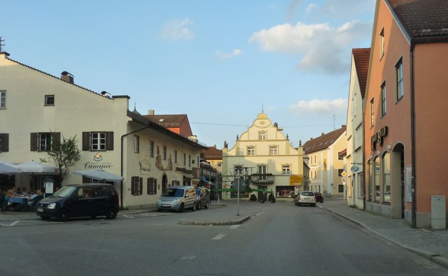 Bild: Der Marktplatz in Grafing