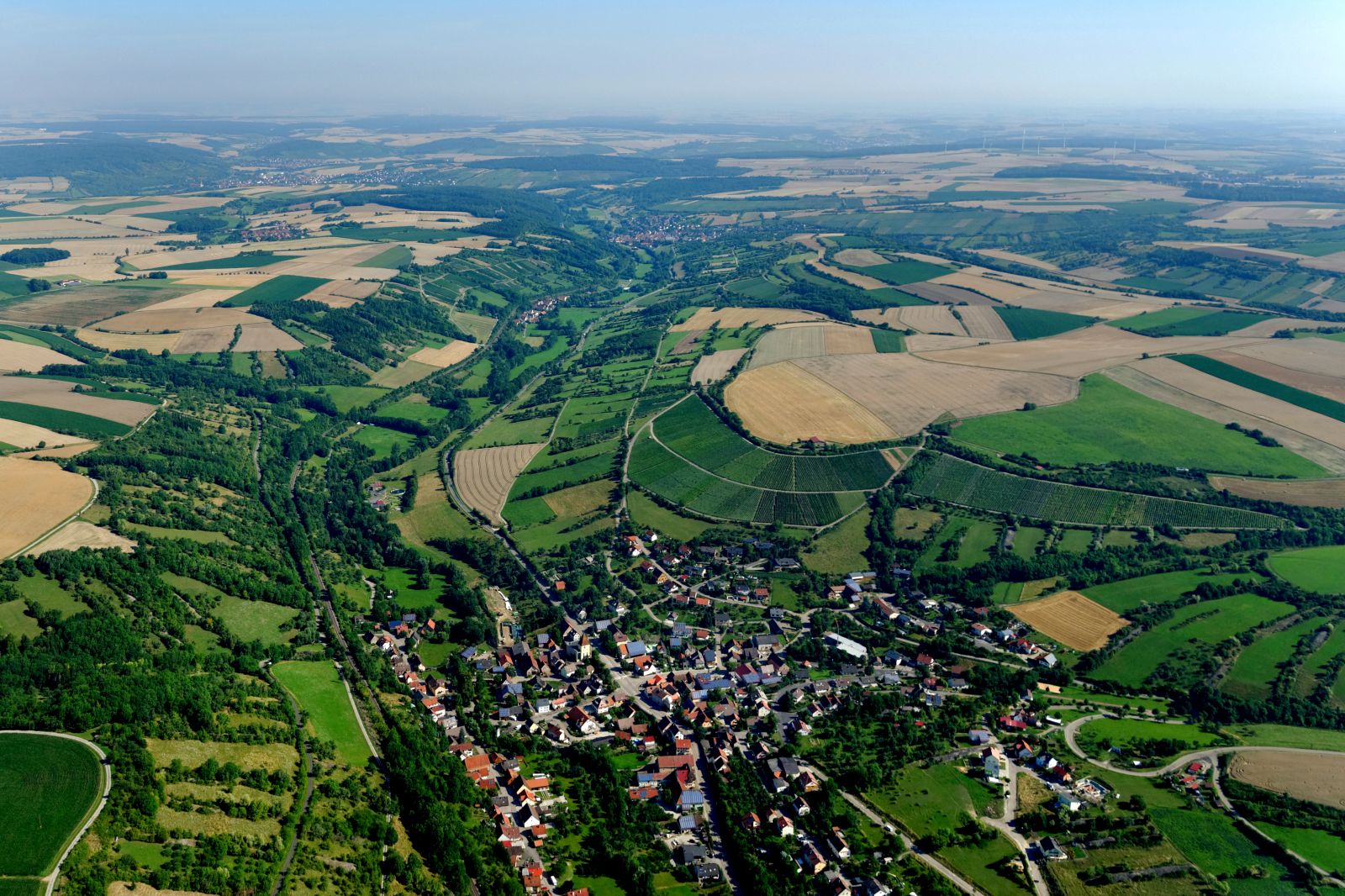 Vorbachzimmern und das Vorbachtal