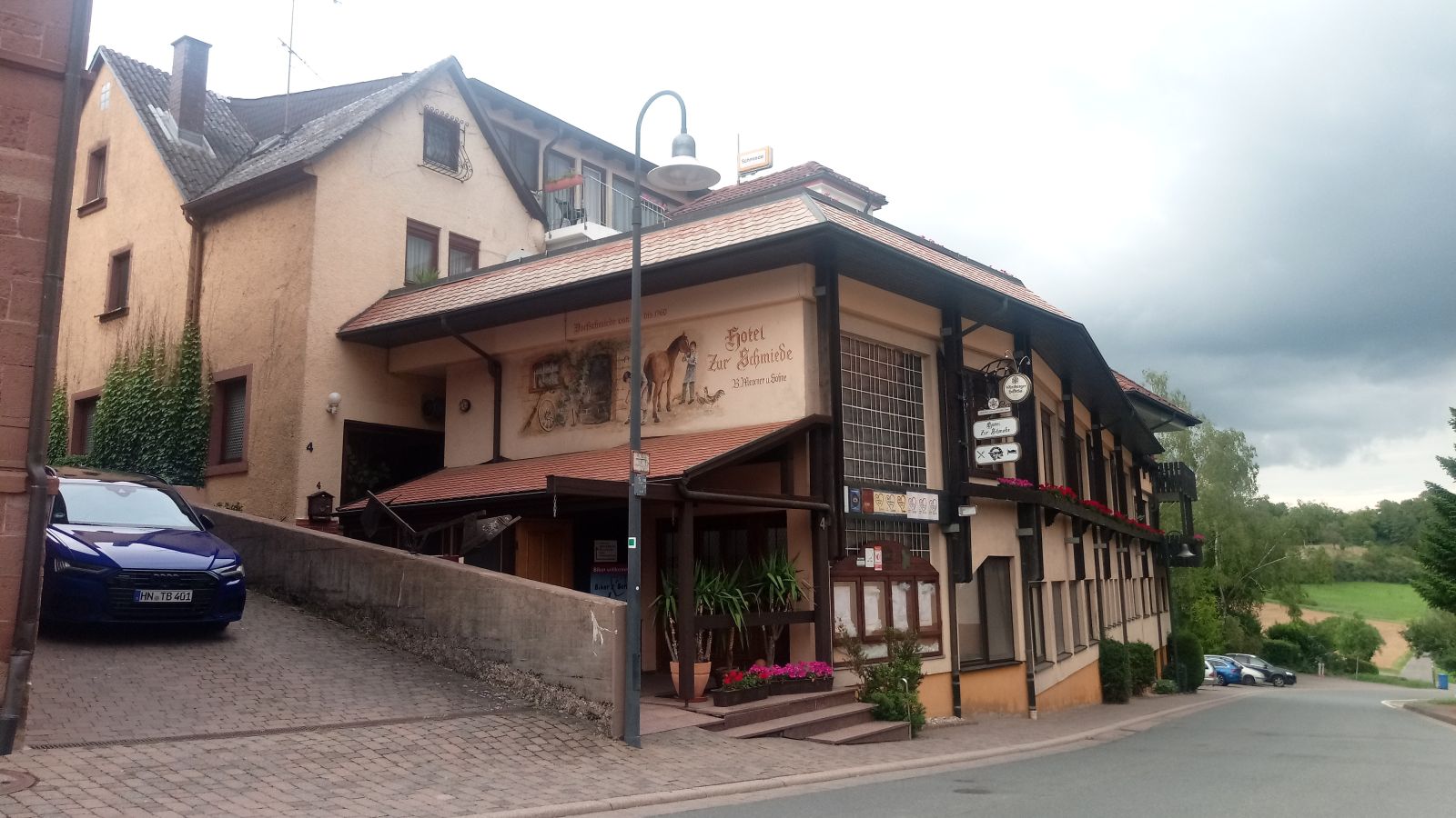 Das Hotel Zur Schmiede in Buchen-Hollerbach