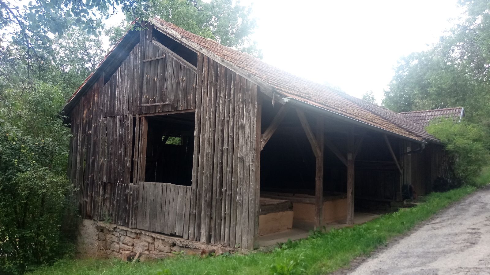 Die Grünkerndarre in Sindolsheim