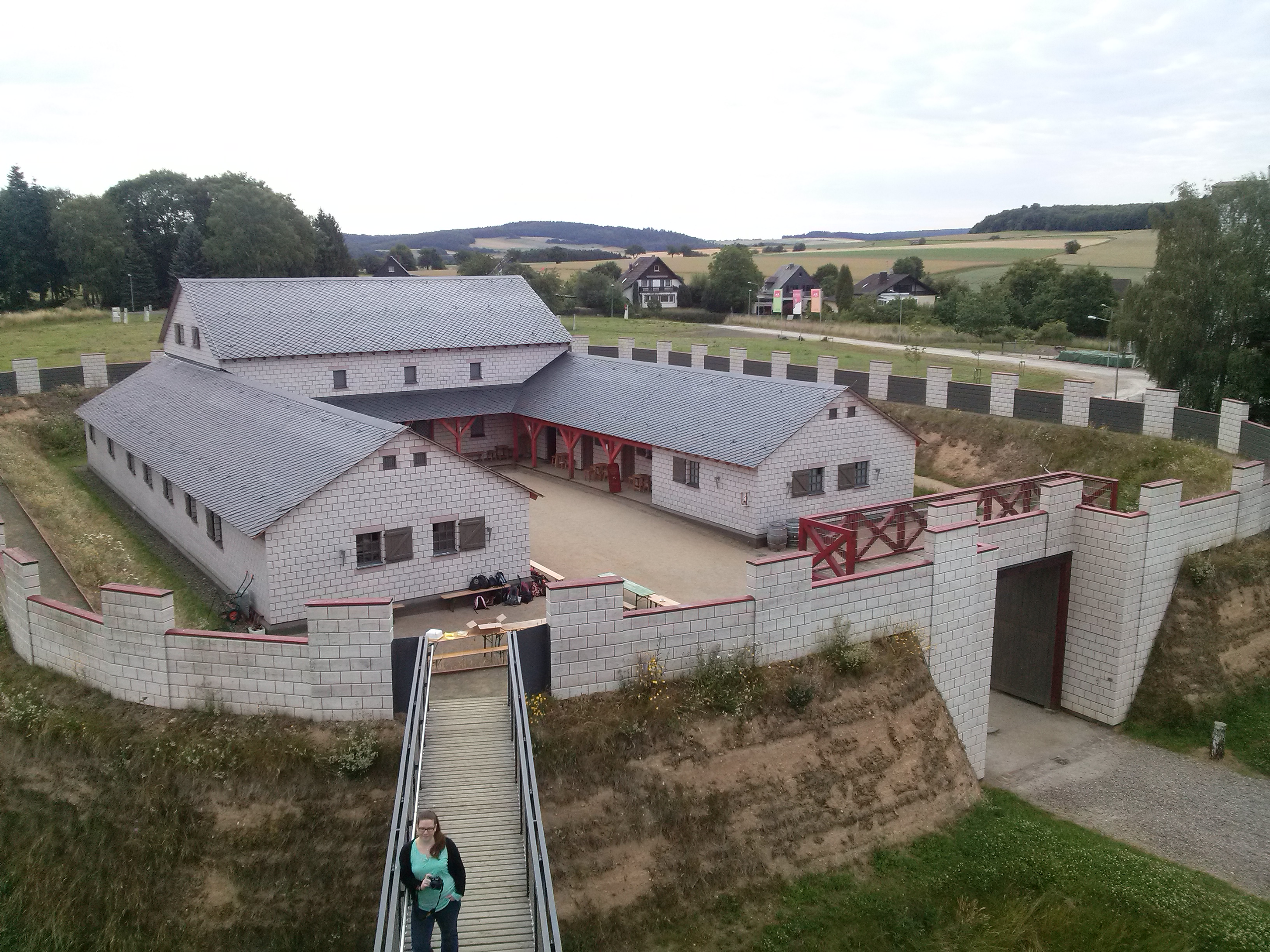 Limeskastell in Pohl