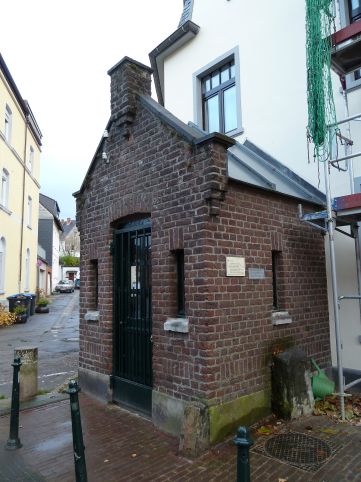 Ehemaliger Grenzübergang „Kleine Wache“ bei Vaals ohne sichtbare Kontrolle
