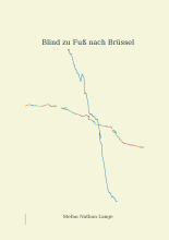 Titelseite des Buchs "Blind zu Fuß nach Brüssel"