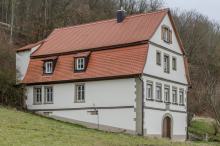 Die „Kurze Steige“ – einer der historischen Wege, der Rothenburg mit dem Taubertal verbindet.